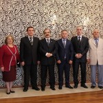 Osman ZOR  ile Yönetim Kurulu üyeleri Vali COŞ’u ziyaret  ettiler