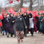 Şehit Ömer Akkuş ‘un cenazesine Katıldık