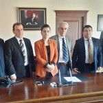 Söğütlü  Kaymakamı Esengül KORKMAZ ÇİÇEKLİ’yi makamında ziyaret ettik