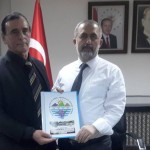 Osman ZOR Sakarya Üniversitesi Rektörü Prof. Dr. Fatih Savaşan’ı Ziyaret etti.