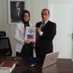 Osman ZOR  Söğütlü Kaymakamı Esengül Korkmaz ÇİÇEKLİ’yi  ziyaret  Etti