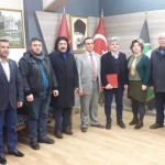 Sakarya Kültür ve Doğal Kaynakları Koruma Derneği Trabzonlular Derneğini Ziyaret etti